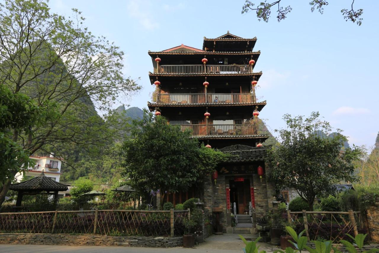 Yangshuo Tea Cozy--One Way Free Pick Up From Airport Or Ts 4 Nights Guest House Bagian luar foto
