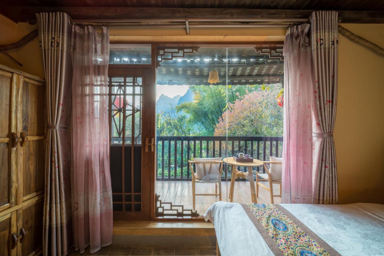 Yangshuo Tea Cozy--One Way Free Pick Up From Airport Or Ts 4 Nights Guest House Bagian luar foto