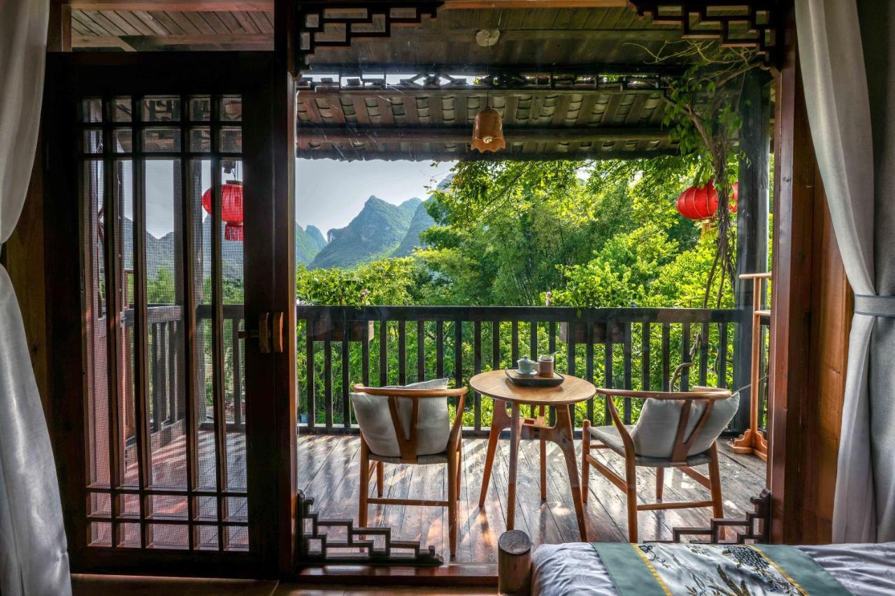 Yangshuo Tea Cozy--One Way Free Pick Up From Airport Or Ts 4 Nights Guest House Bagian luar foto