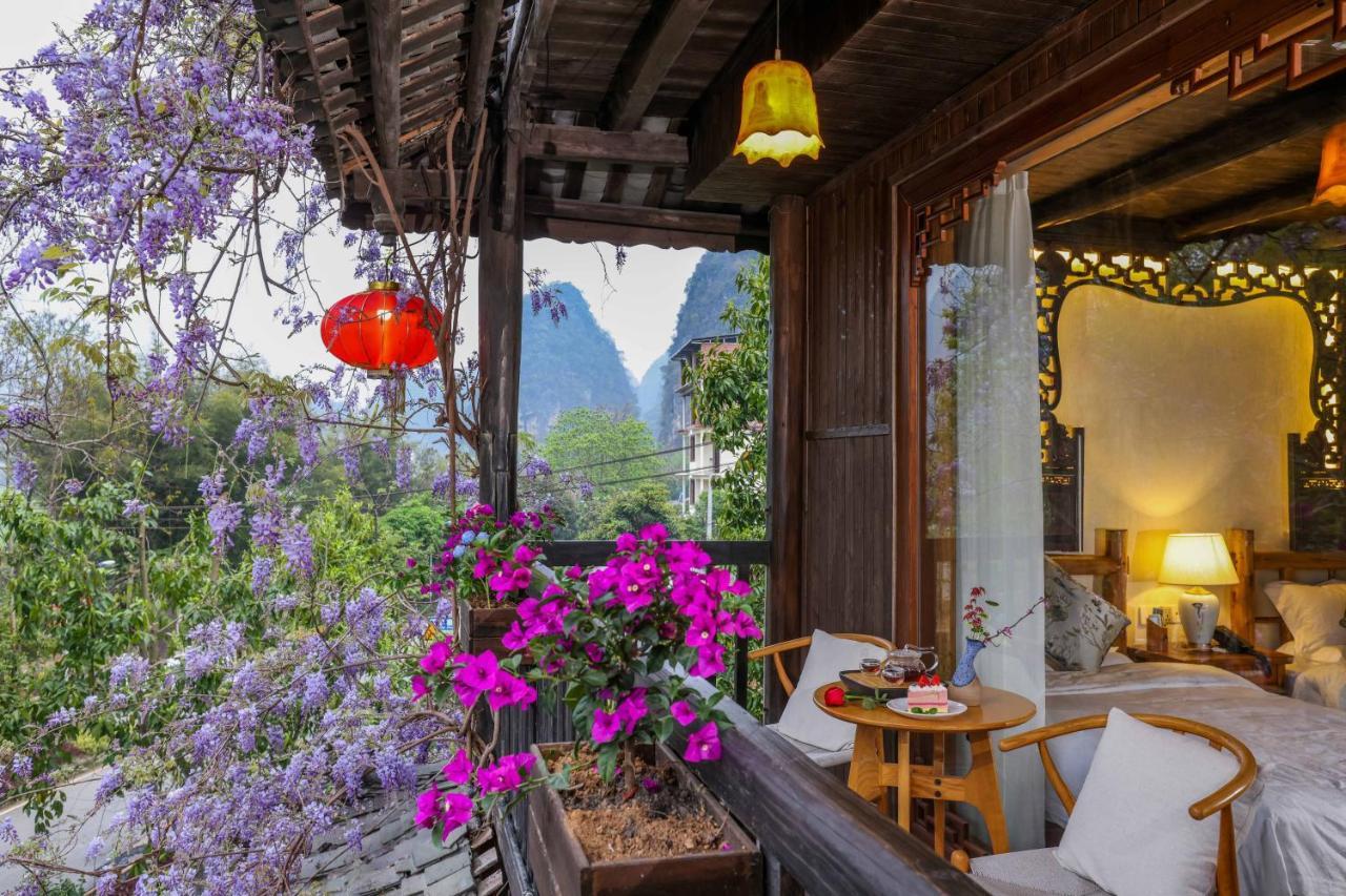Yangshuo Tea Cozy--One Way Free Pick Up From Airport Or Ts 4 Nights Guest House Bagian luar foto